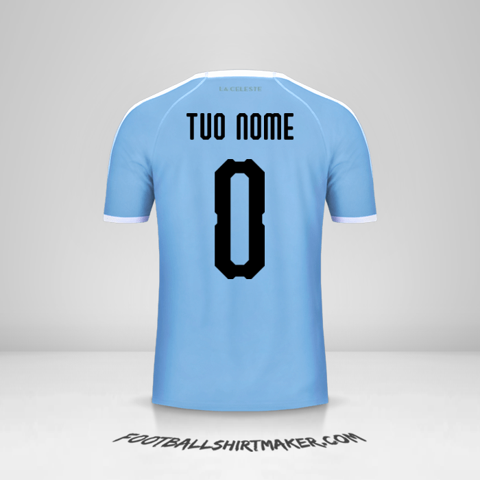 Maglia Uruguay Copa América 2019 -  tuo nome - 0