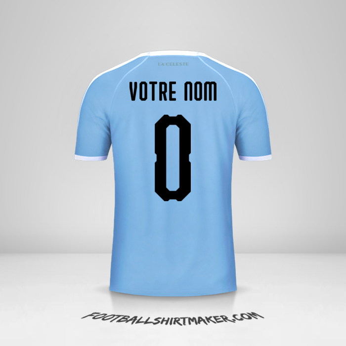 Maillot Uruguay Copa América 2019 -  votre nom - 0