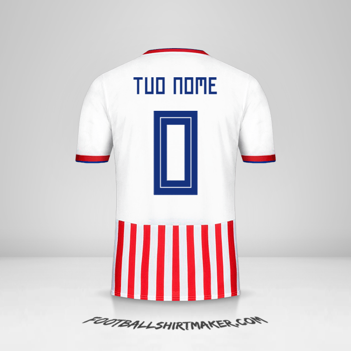 Maglia Paraguay 2018/19 -  tuo nome - 0