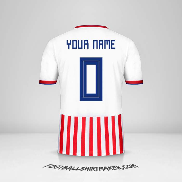 Jersey Paraguay 2018/19 -  your name - 0