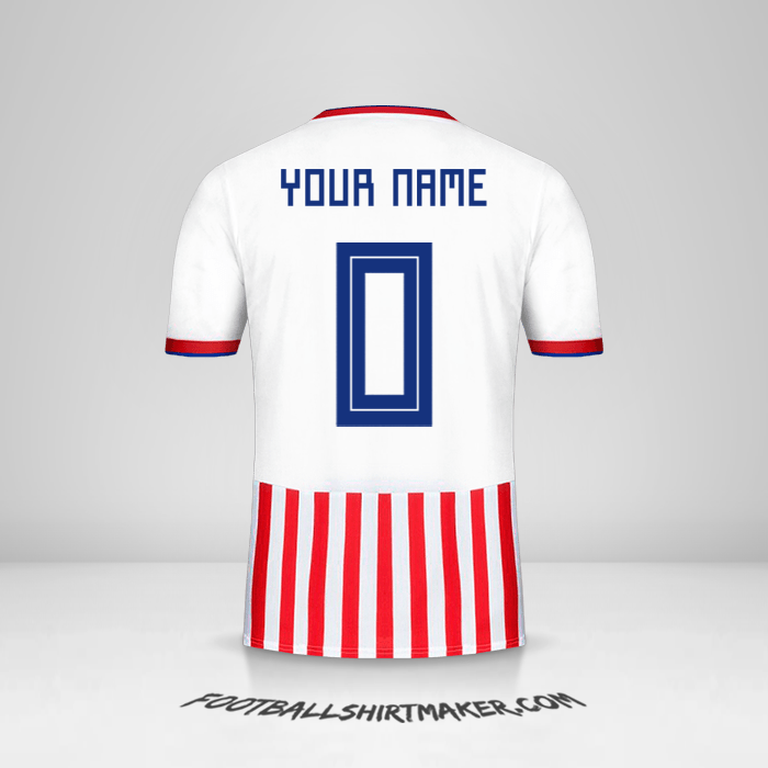 Jersey Paraguay 2018/19 -  your name - 0