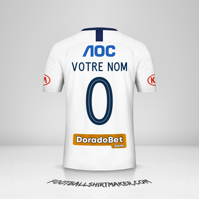 Maillot Club Alianza Lima 2019 -  votre nom - 0