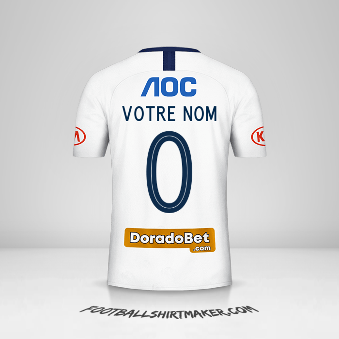 Maillot Club Alianza Lima 2019 -  votre nom - 0