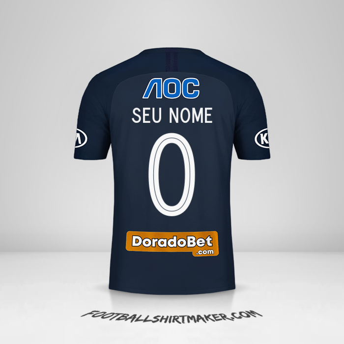 Camisa Club Alianza Lima 2019 II -  seu nome - 0
