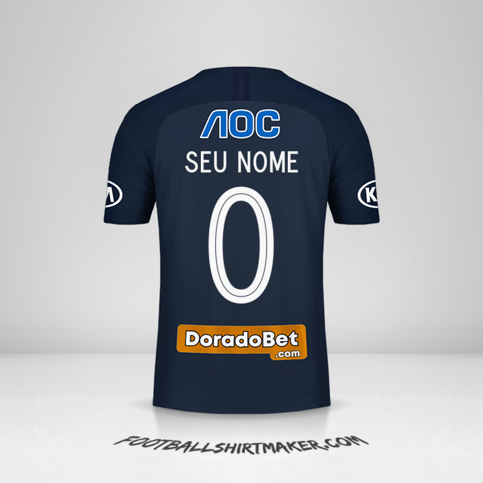 Camisa Club Alianza Lima 2019 II -  seu nome - 0