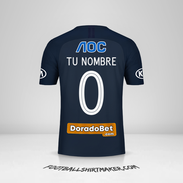 Camiseta Club Alianza Lima 2019 II -  tu nombre - 0