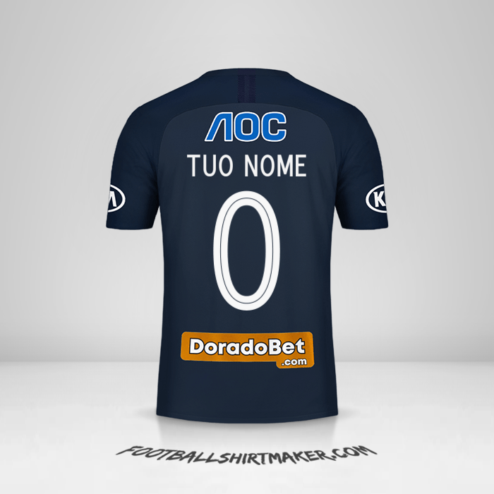 Maglia Club Alianza Lima 2019 II -  tuo nome - 0