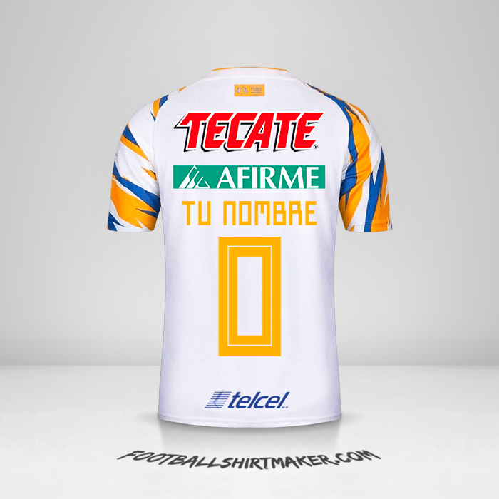 Camiseta Tigres UANL 2019 III -  tu nombre - 0