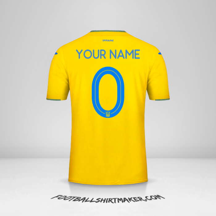 Jersey Ukraine 2018/19 -  your name - 0