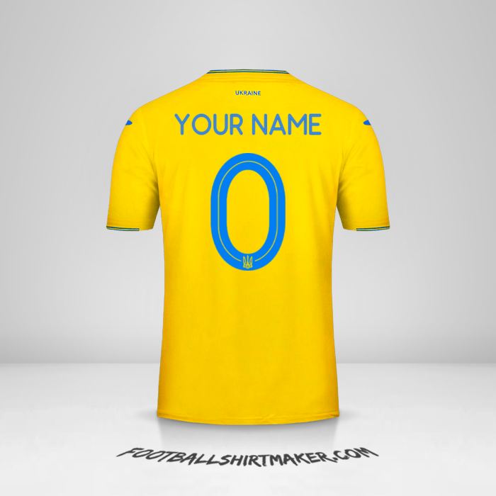 Jersey Ukraine 2018/19 -  your name - 0