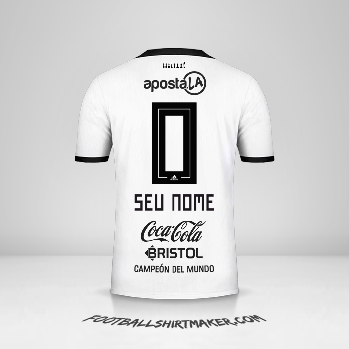 Camisa Club Olimpia 2018/19 -  seu nome - 0