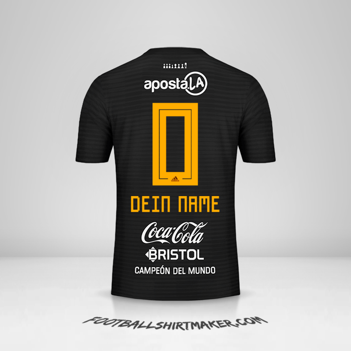 Trikot Club Olimpia 2018/19 II -  dein name - 0