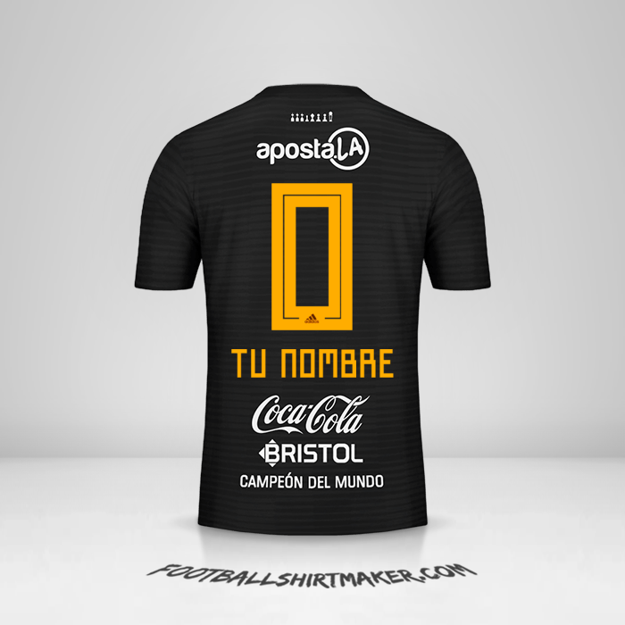 Camiseta Club Olimpia 2018/19 II -  tu nombre - 0
