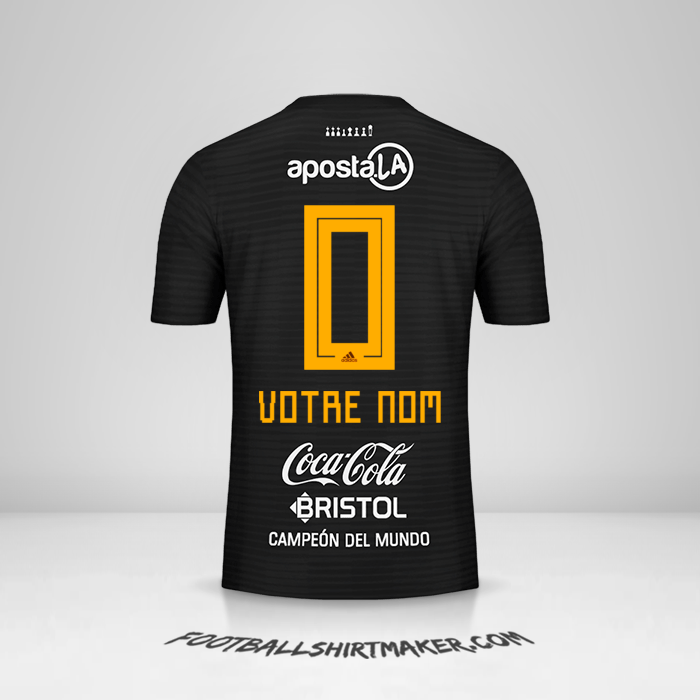 Maillot Club Olimpia 2018/19 II -  votre nom - 0