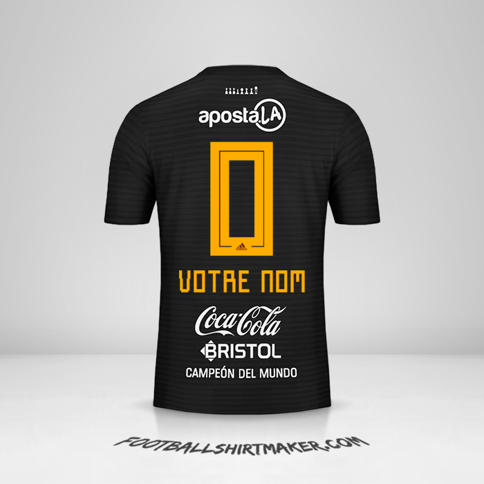 Maillot Club Olimpia 2018/19 II -  votre nom - 0