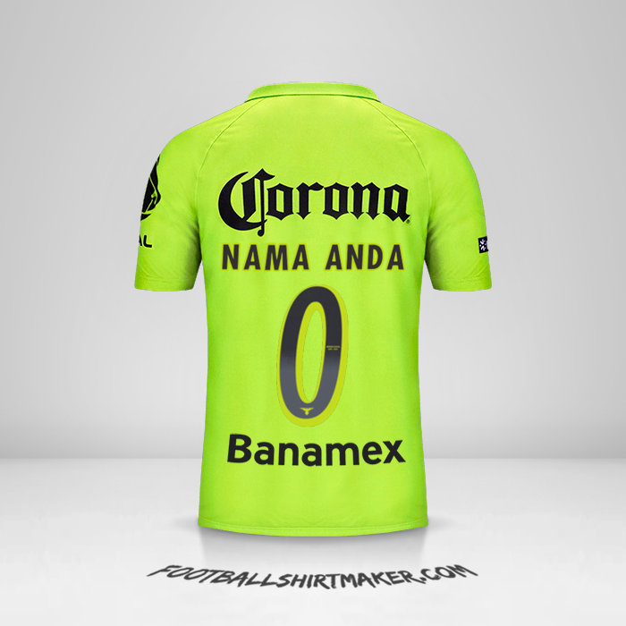 Jersey Club America 2014/15 III -  nama anda - 0
