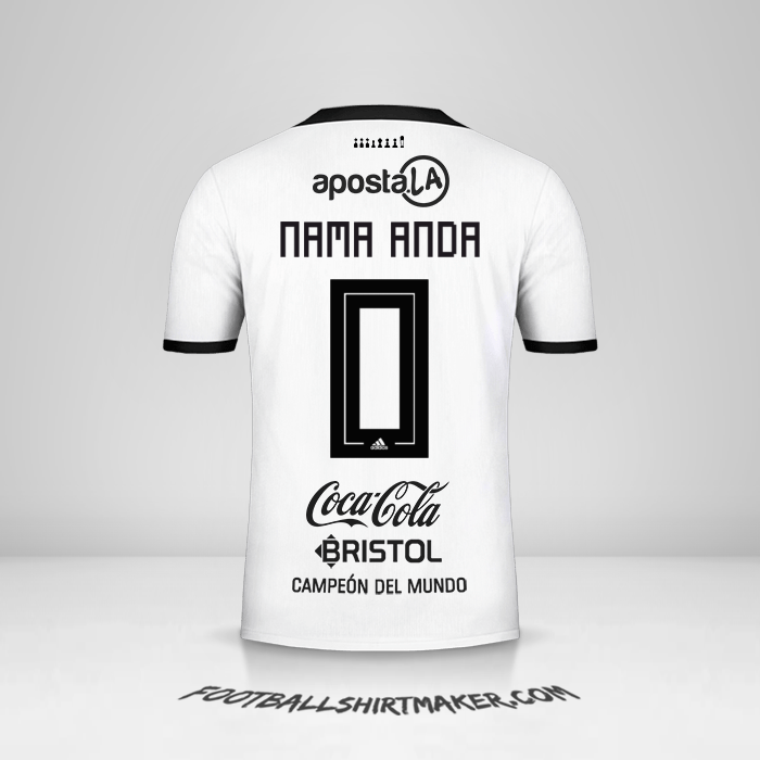 Jersey Club Olimpia Libertadores 2019 -  nama anda - 0