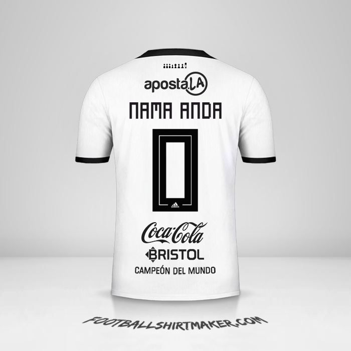 Jersey Club Olimpia Libertadores 2019 -  nama anda - 0