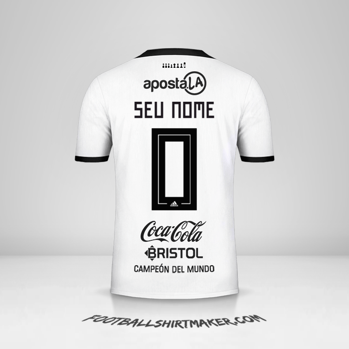 Camisa Club Olimpia Libertadores 2019 -  seu nome - 0