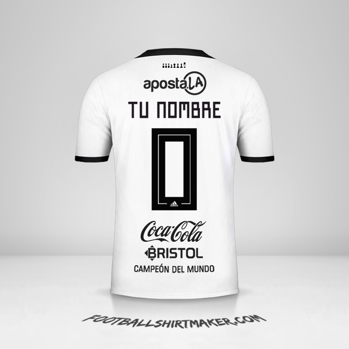 Camiseta Club Olimpia Libertadores 2019 -  tu nombre - 0