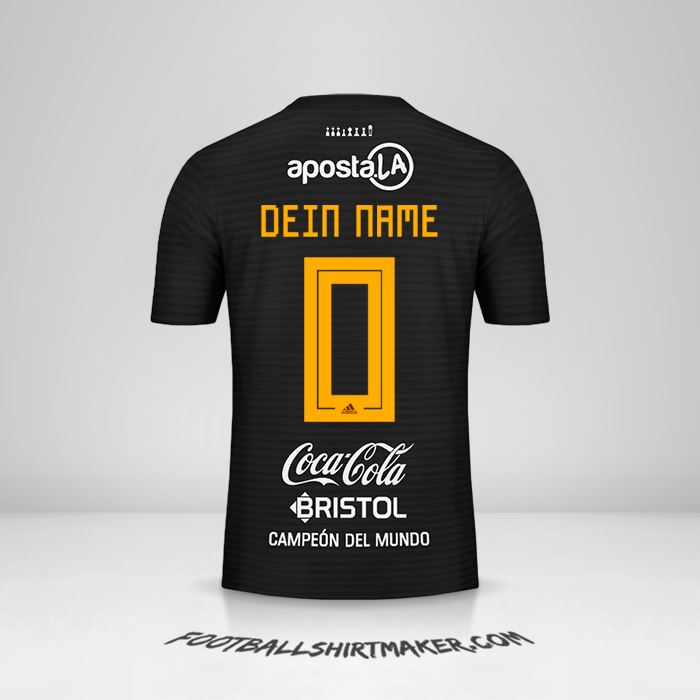 Trikot Club Olimpia Libertadores 2019 II -  dein name - 0