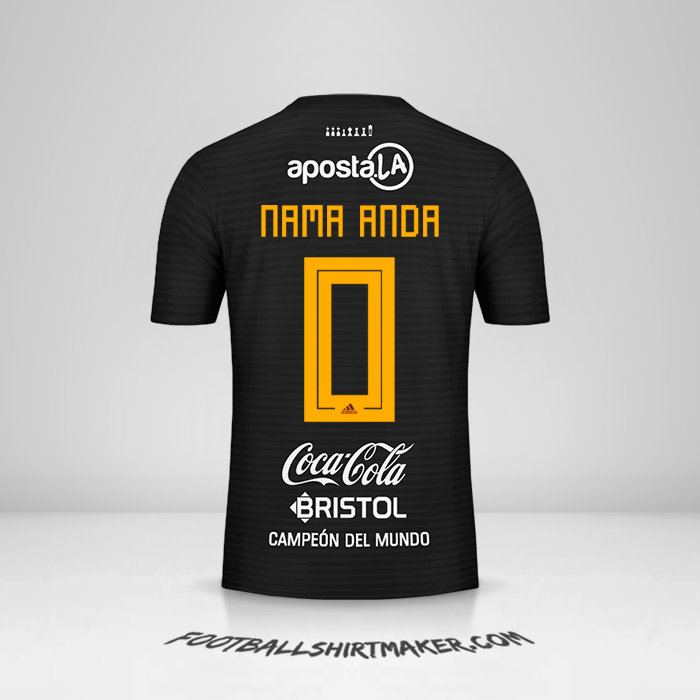 Jersey Club Olimpia Libertadores 2019 II -  nama anda - 0