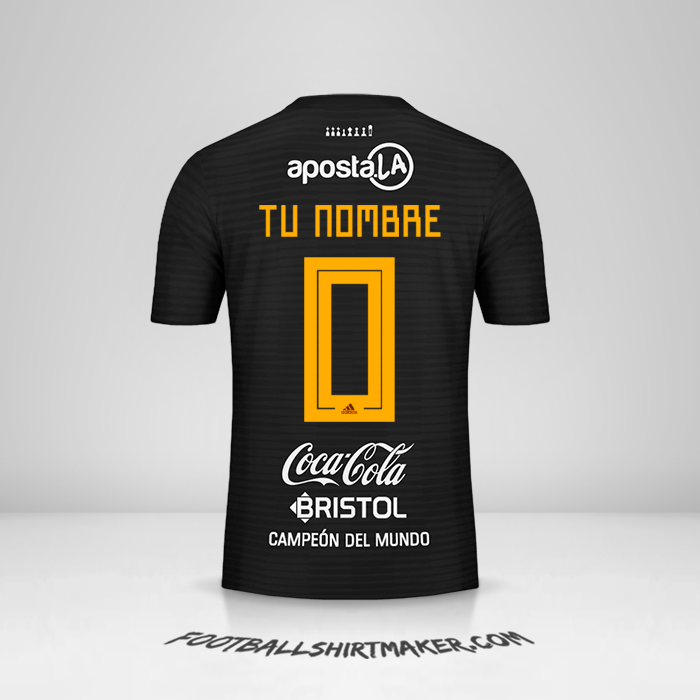 Camiseta Club Olimpia Libertadores 2019 II -  tu nombre - 0