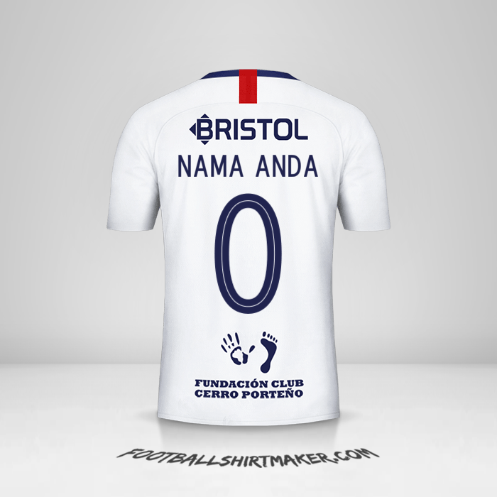 Jersey Club Cerro Porteño Libertadores 2019 II -  nama anda - 0