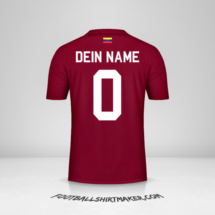 Trikot Venezuela 2019/2020 -  dein name - 0