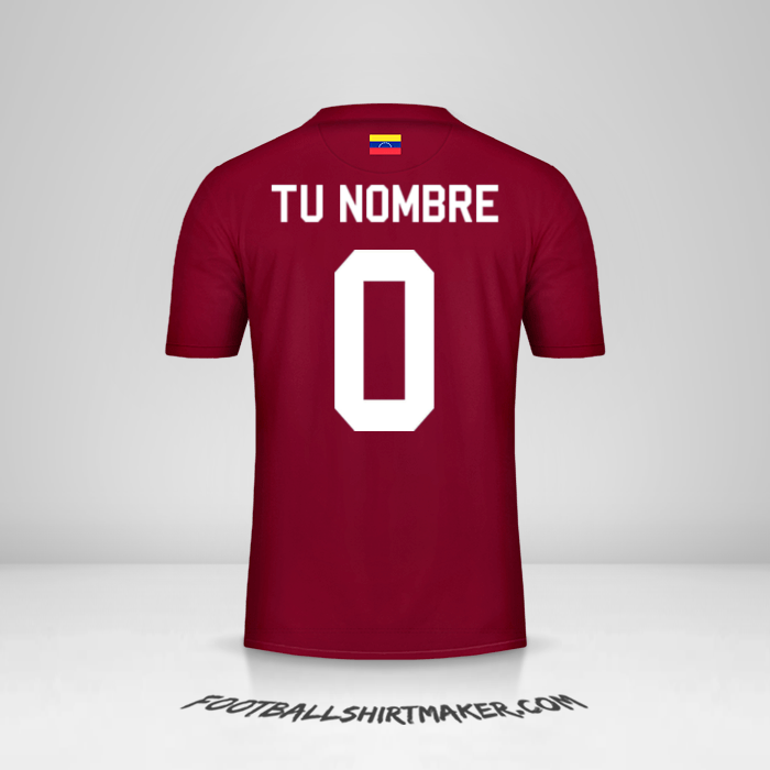 Jersey Venezuela 2019/2020 -  tu nombre - 0