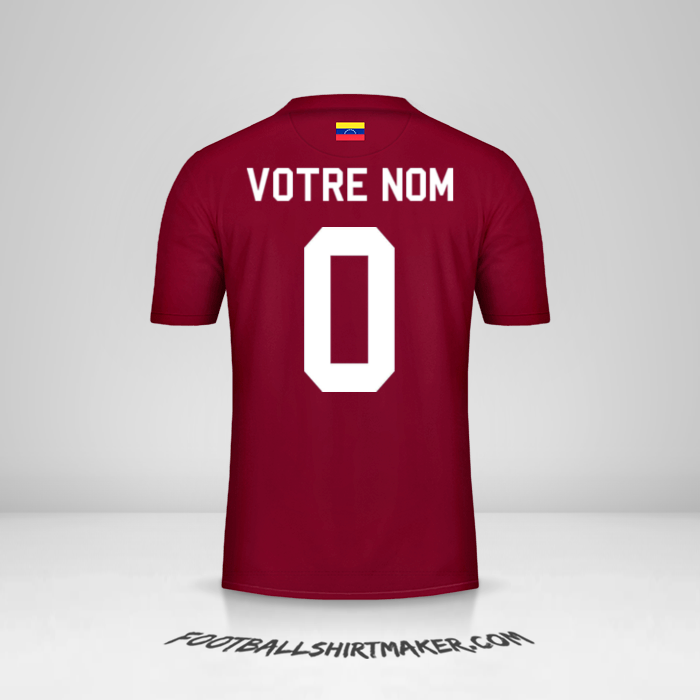 Maillot Venezuela 2019/2020 -  votre nom - 0