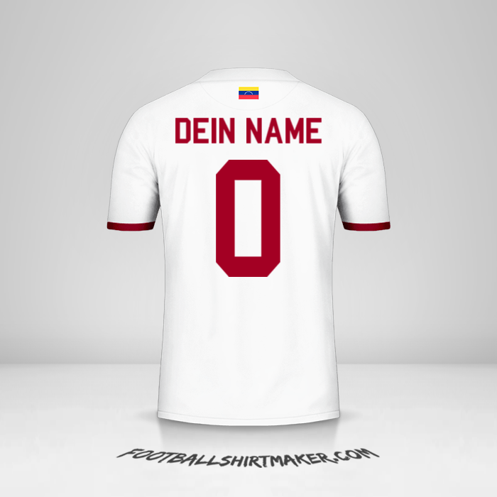 Trikot Venezuela 2019/2021 II -  dein name - 0