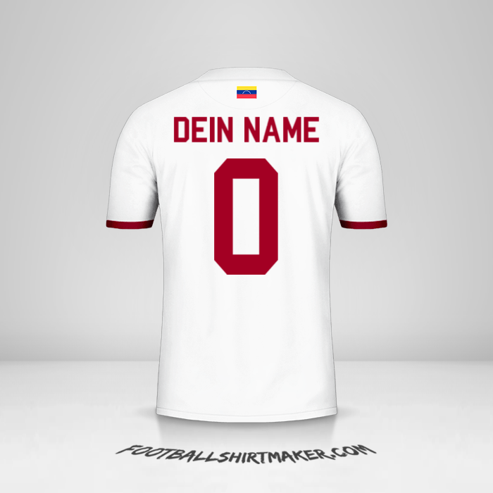 Trikot Venezuela 2019/2021 II -  dein name - 0