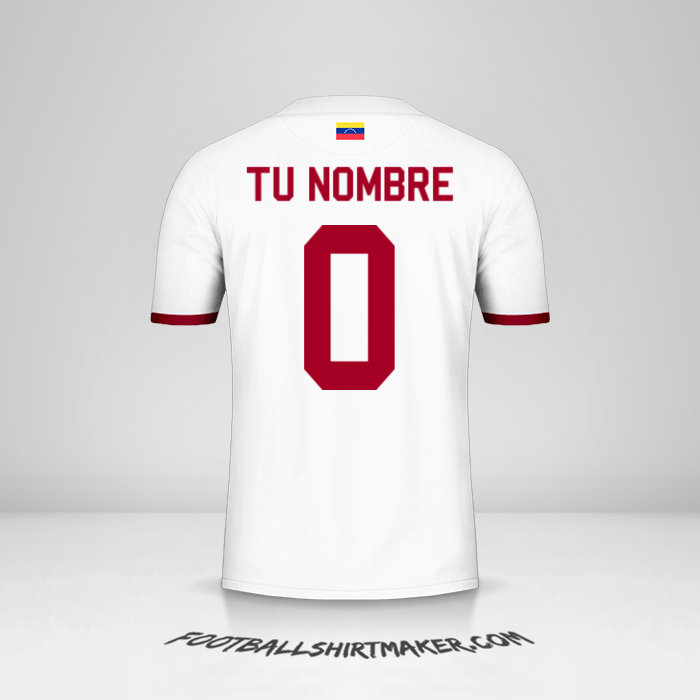 Camiseta Venezuela 2019/2021 II -  tu nombre - 0