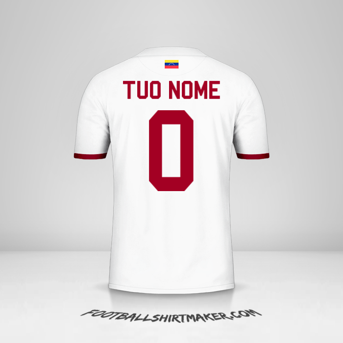 Maglia Venezuela 2019/2021 II -  tuo nome - 0