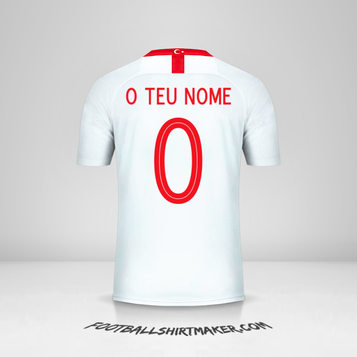 Camisola Turquia 2018/19 II -  o teu nome - 0