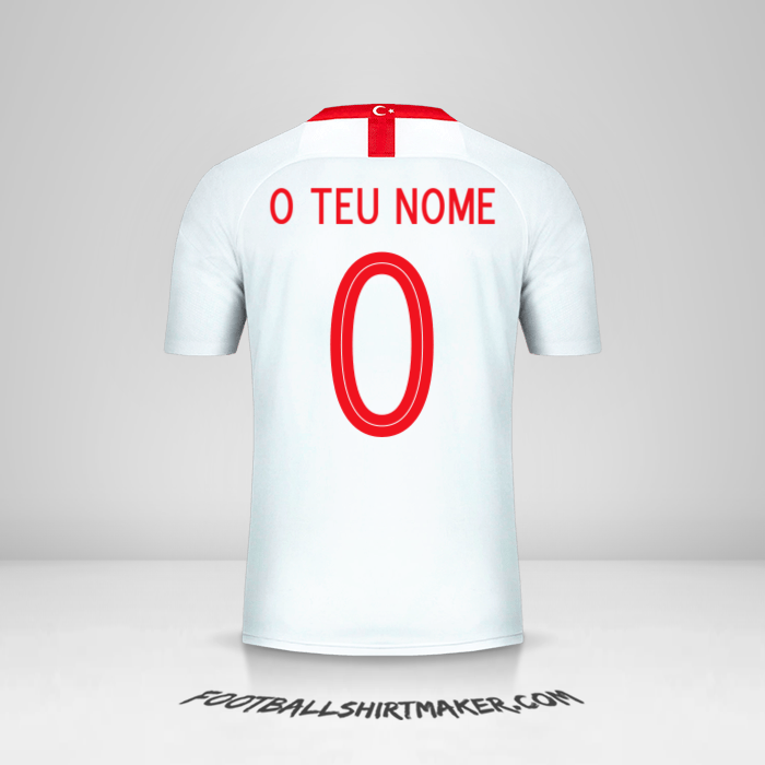 Camisola Turquia 2018/19 II -  o teu nome - 0