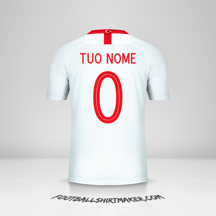 Maglia Turchia 2018/19 II -  tuo nome - 0