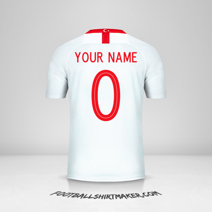 Jersey Turkey 2018/19 II -  your name - 0