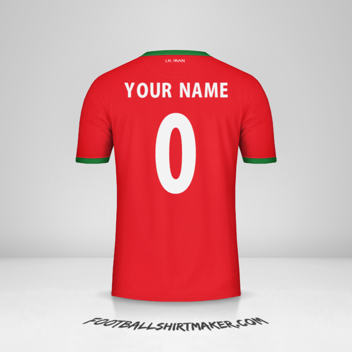 Jersey Iran 2014 II -  your name - 0