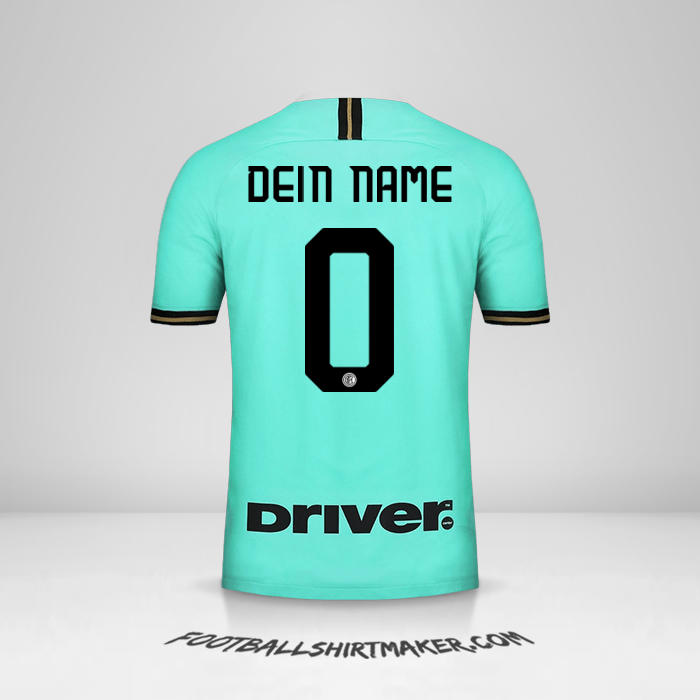 Trikot Inter 2019/20 II -  dein name - 0