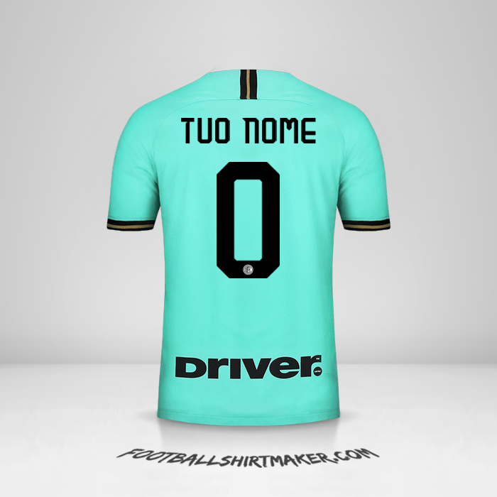 Maglia Inter 2019/20 II -  tuo nome - 0