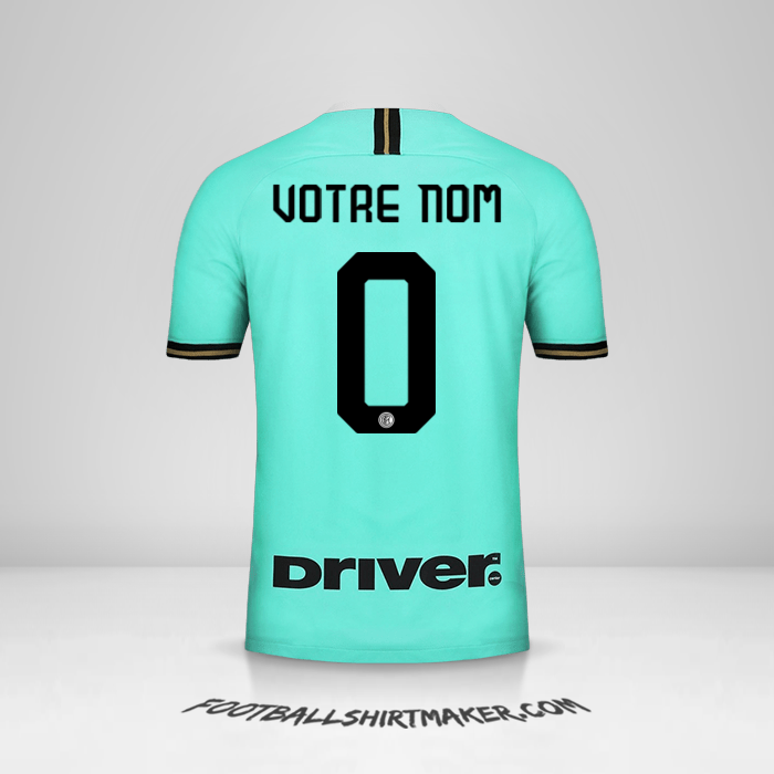 Maillot Inter 2019/20 II -  votre nom - 0