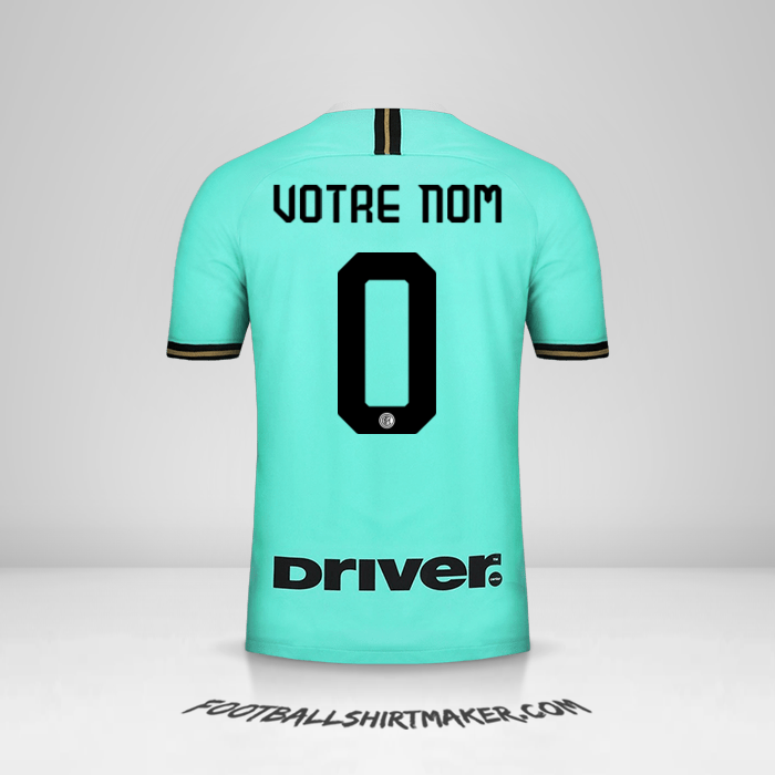Maillot Inter 2019/20 II -  votre nom - 0
