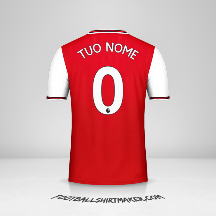 Maglia Arsenal 2019/20 -  tuo nome - 0
