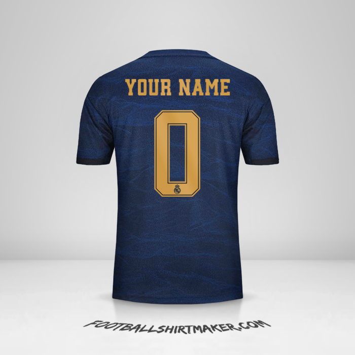 Jersey Real Madrid CF 2019/20 Cup II  -  your name - 0