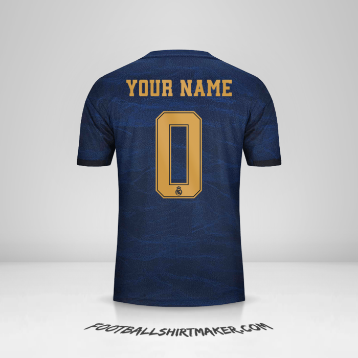 Jersey Real Madrid CF Cup 2019/20 II -  your name - 0