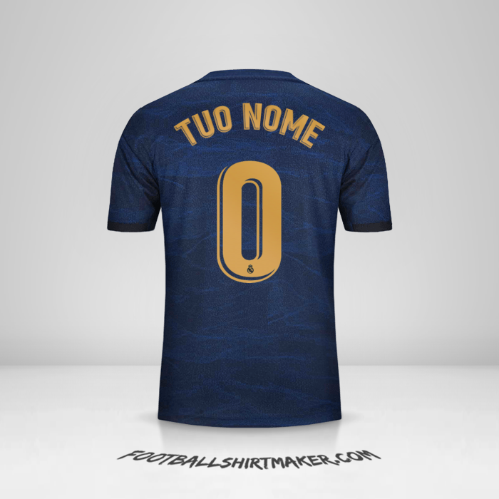 Maglia Real Madrid CF 2019/20 II -  tuo nome - 0