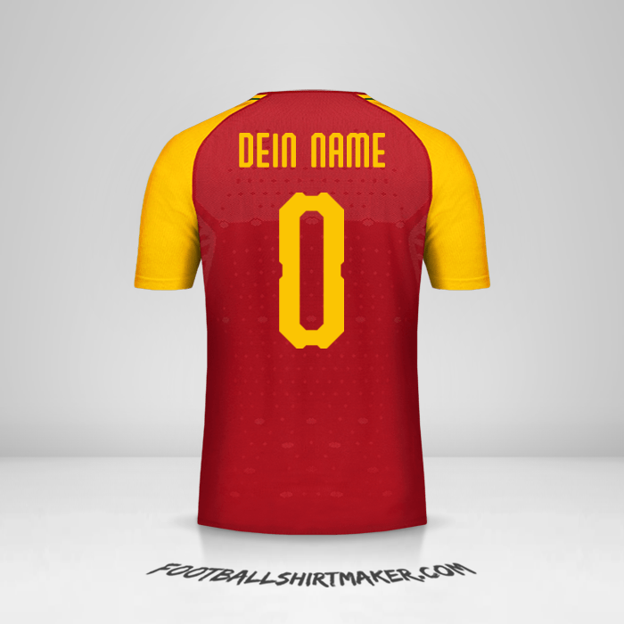 Trikot Ghana 2018/19 -  dein name - 0
