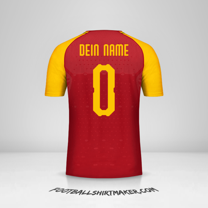 Trikot Ghana 2018/19 -  dein name - 0